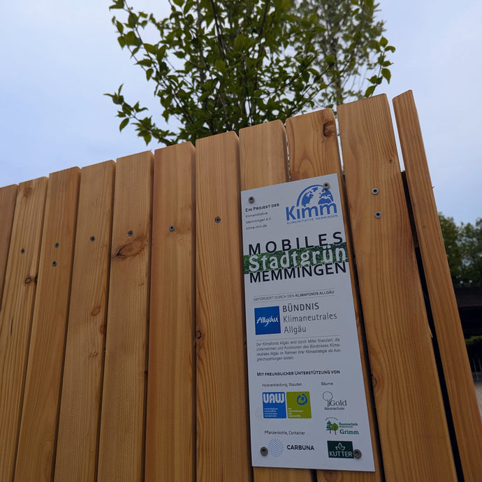 Carbuna unterstützt Memminger Stadtgrünprojekt
