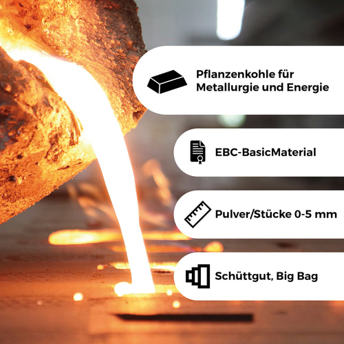 Energie-Kohle Metallurgie Energie Pulver Brikett Pellet Stahl Aufkohlung Giesserei Schmelze